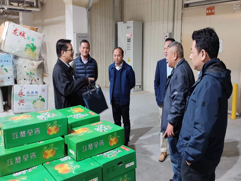 招商局辅导到我司冷库调查
