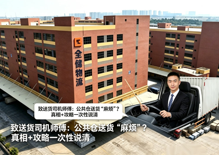 致送货司机师傅：公共仓送货“麻烦”？真相+攻略一次性说清